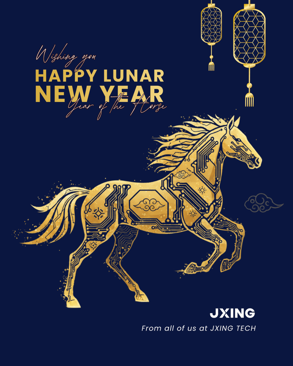 JXINGTech's tweet photo. Strategy is the engine of prosperity. 🐎

In 2026, we’re helping SMEs outpace the competition with precision and speed. As we enter the Year of the Horse, let’s gallop toward a bolder digital future.

Happy Chinese New Year from the JXING TECH team! 🧨 https://t.co/hD9yFtzXto