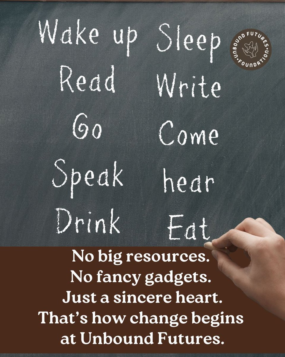 UnboundFutures's tweet photo. Meaningful learning doesn’t always need big resources; sometimes, all it really takes is a sincere heart and the willingness to connect.
#Education #Volunteering #SimpleLearning #UnboundFutures https://t.co/LezQakfKGB