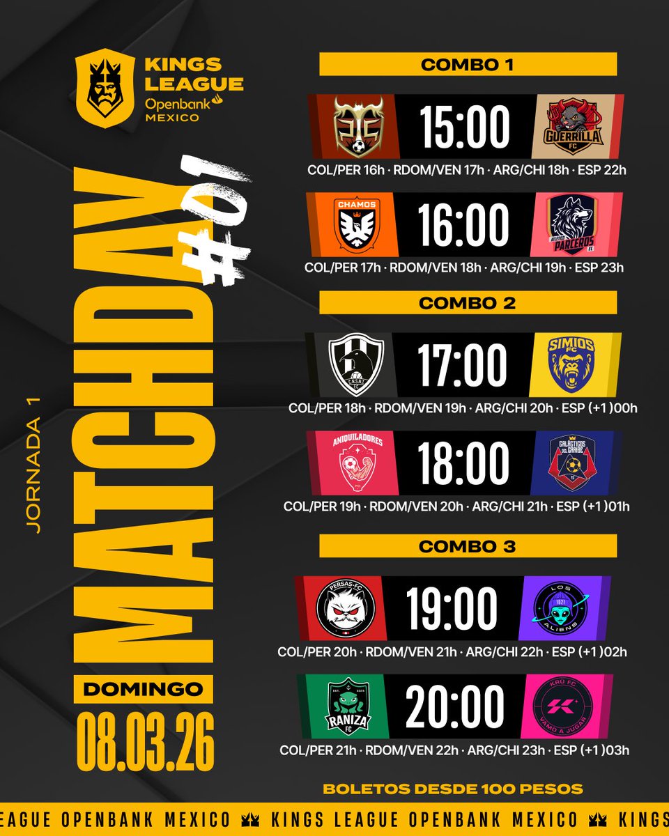 Kings League Openbank Mexico tweet media