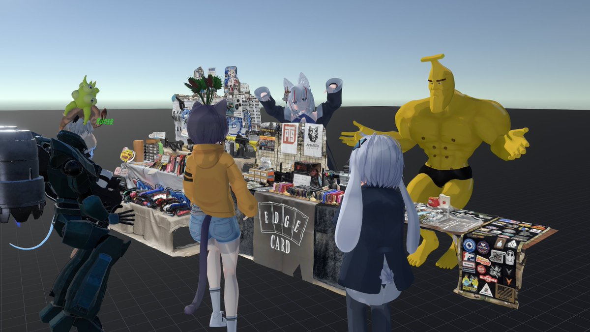 #九ミリ展 で出展したブースの3DスキャンをVRのみんなに見てもらいました！今は写真だけでなく3Dモデルで残す時代！#Resonite