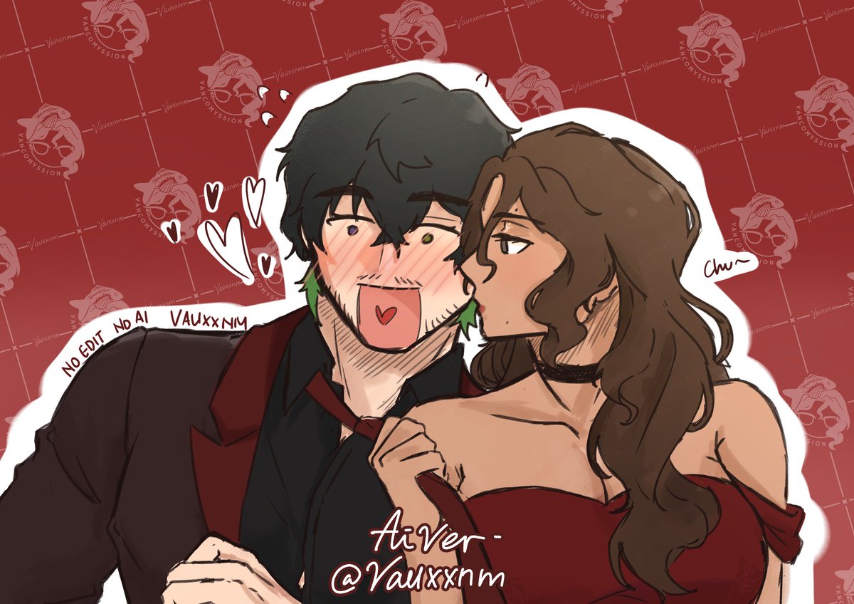 AiVer 🐊💋
Should've been my valentine art
#ciuman2buaya