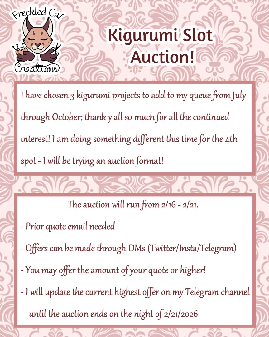 Freckled Cat Creations (Eneko) tweet media