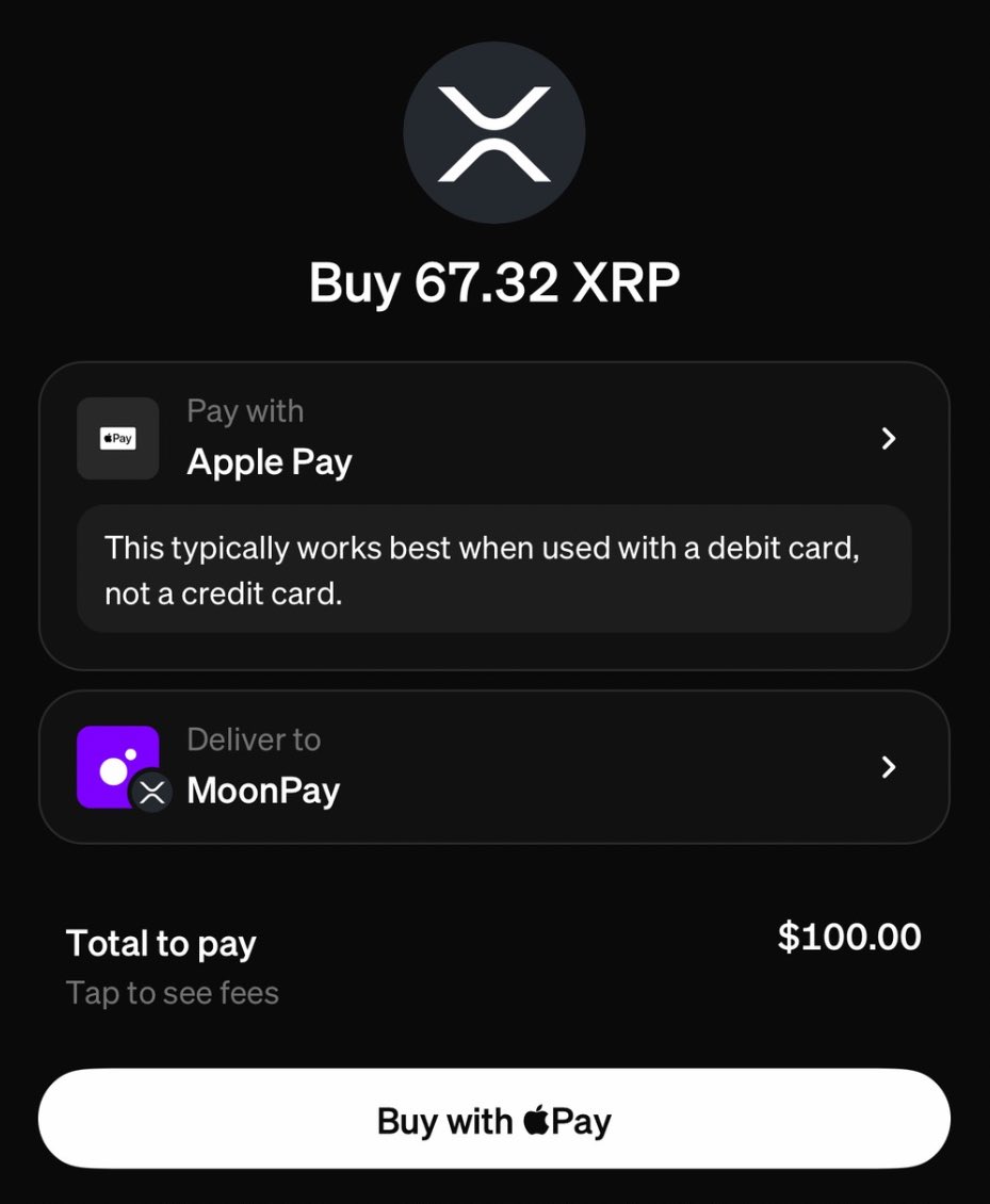 would you rather have $100 or 67 XRP?