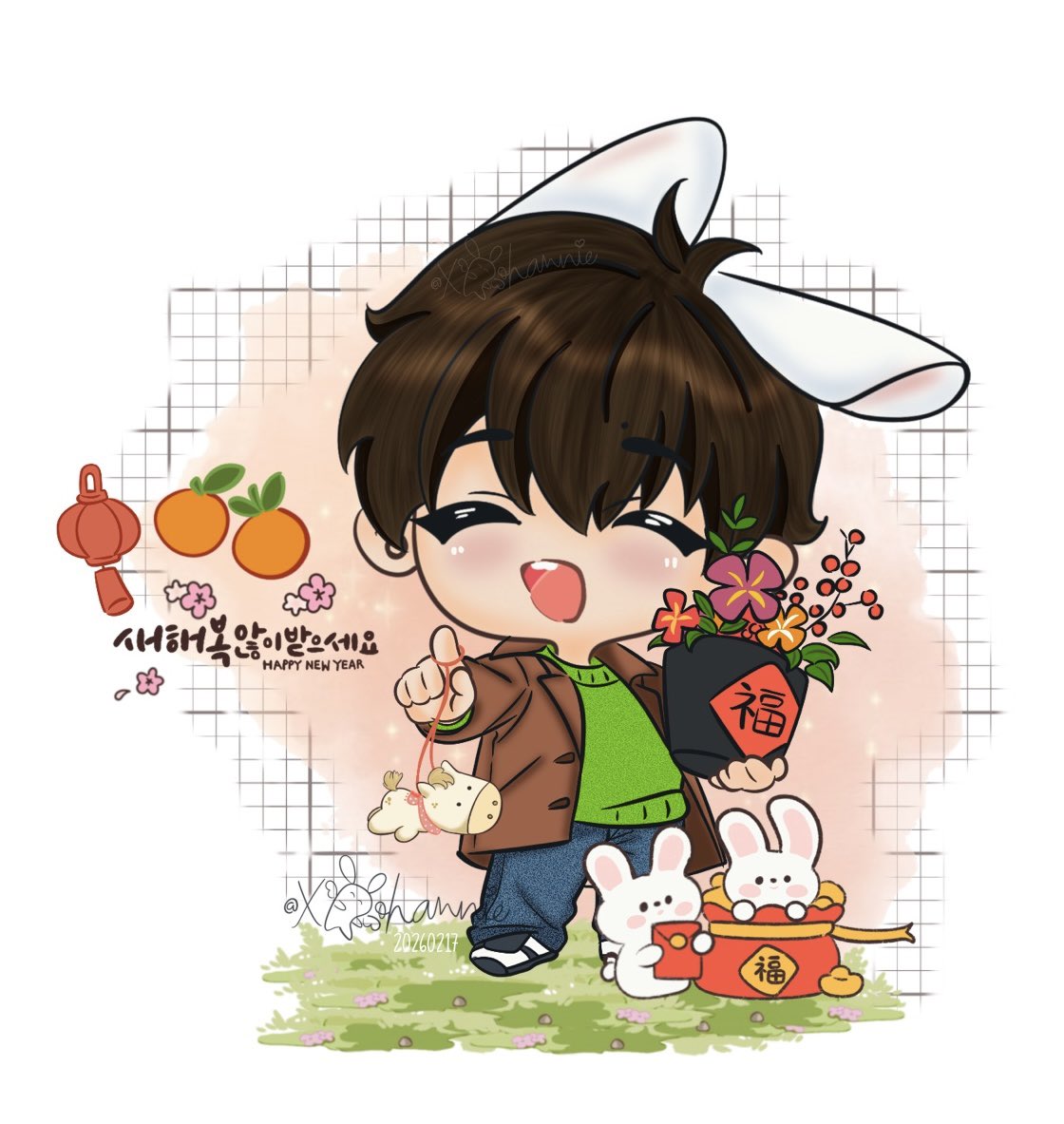 2026년 새해 복 많이 받으세요, 여러분. 요한아, 이 말의 해에 하시는 모든 일에 행운과 건강과 큰 성공이 가득하길 바랍니다.
🍊🍊🧧🧧🐎
#요한아_들린다면_당근을_흔들어줘
#KIMYOHAN #김요한 
#金曜汉 
#ヨハン #キムヨハン 
#XYOHANIEFA
