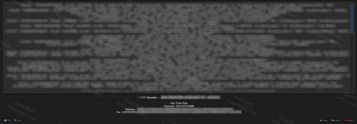 ‼️🇧🇷 A threat actor claims to be selling the database of LifesHub, a Brazilian AI and data intelligence company based in Florianópolis.

The alleged breach contains 257,612,545 records including full names, CPF numbers, birth dates, emails, phone numbers, addresses, and more.