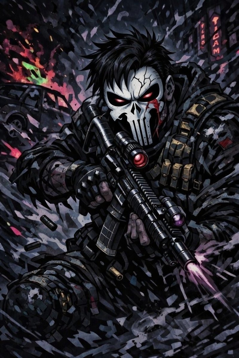 QT Your Punisher Re-Imagined Art
#AIart #AIArtistCommunity