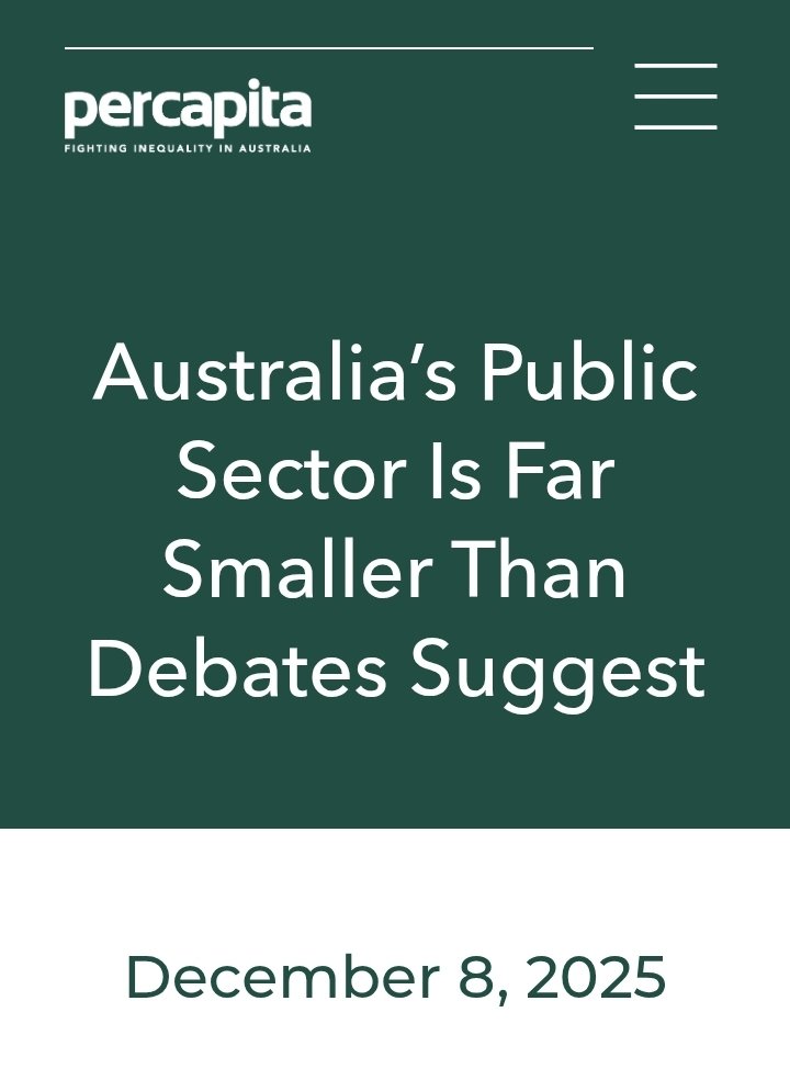bmucinc's tweet photo. @gmorg22 @SandraEckersley That's simply not true. The report you are probably relying on includes workers employed in private or non profit organisations funded by the government. That inflates the figures beyond public servants directly employed by the government. 
https://t.co/UN1iraLXIc https://t.co/jXXhCfAqZj