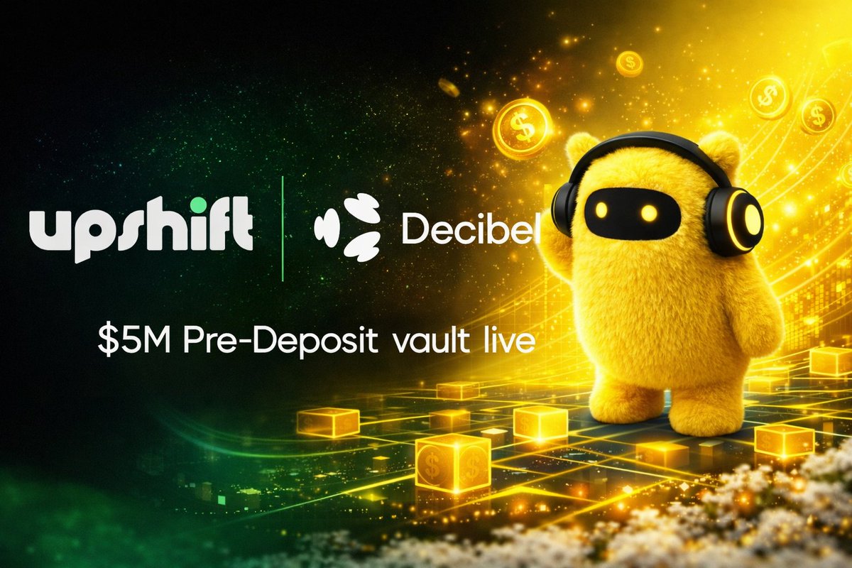 Saitama_2192's tweet image. Ini kabar besar buat yang mau cuan maksimal tapi tetap aman! Decibel Pre-Deposit Vault sekarang sudah live di Upshift, dan penawarannya nggak main-main.

CUAN TETAP 20%? DECIBEL PRE-DEPOSIT VAULT LIVE DI UPSHIFT! 🚀

Peluang Baru Telah Tiba! 

Sekarang lo bisa melakukan deposit…
