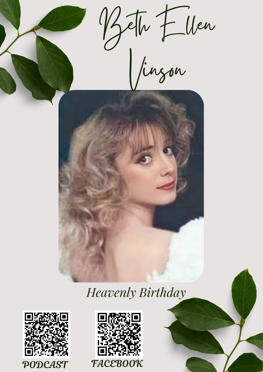 Beth-Ellen Vinson's 49th Birthday. If you have information or would like to know more about her unsolved case please use the QR codes below. 

Thank You <a href="/Catch_LISK/">Catch_LISK</a> for all that you do.