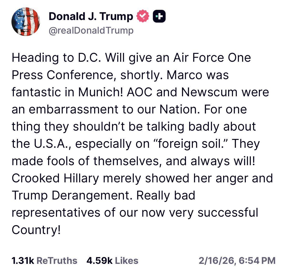 Trump TORCHES Gavin Newsom, Hillary Clinton and AOC 🔥🤣