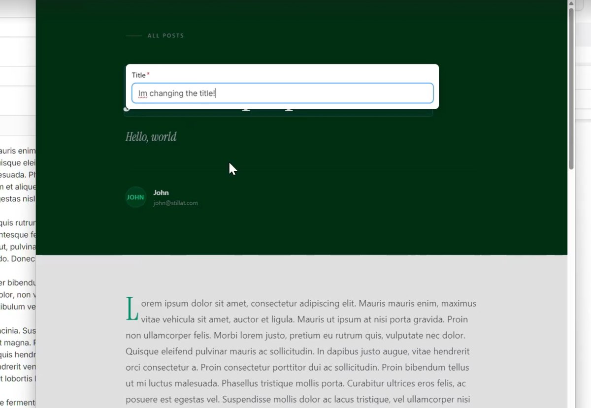 Statamic tweet media