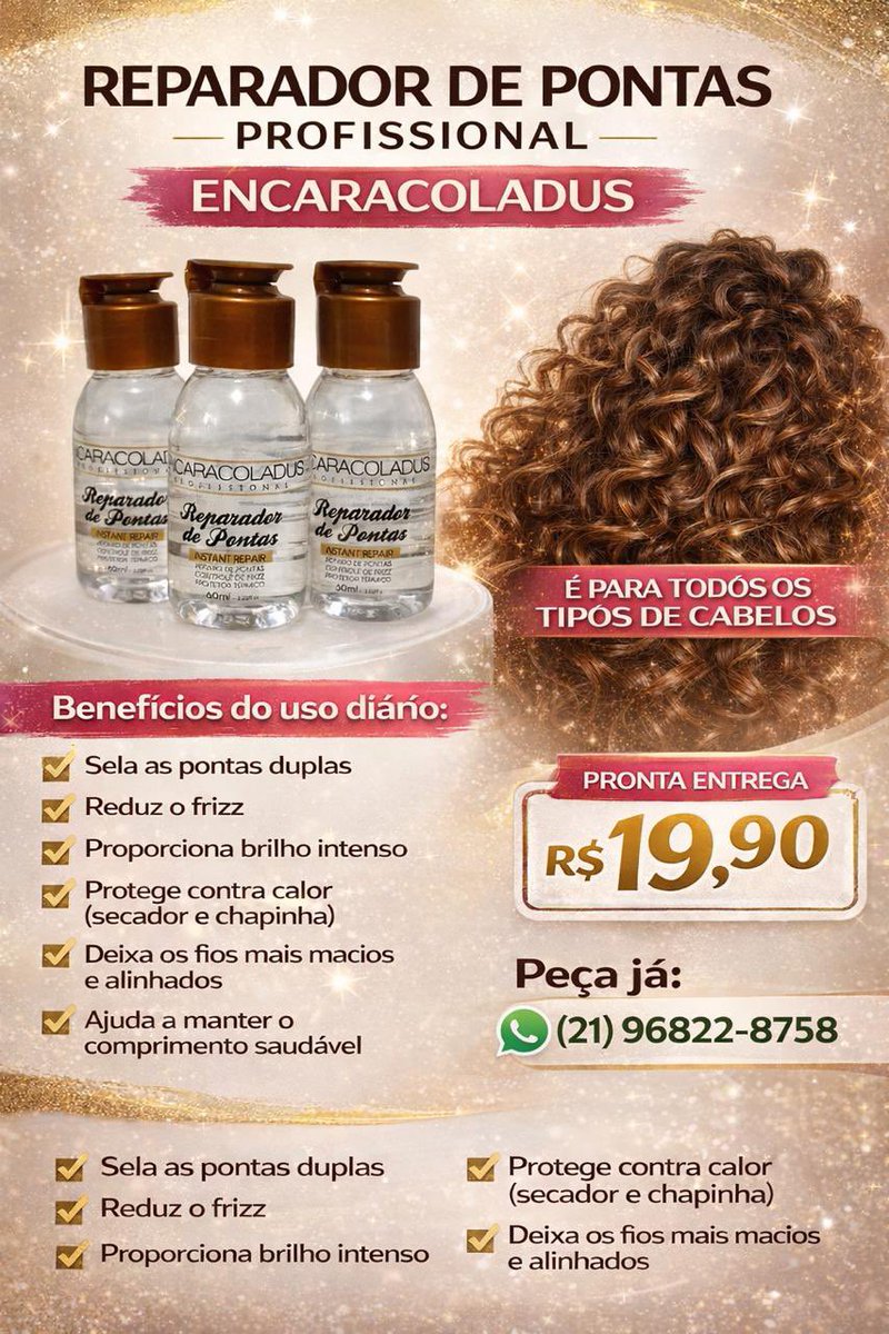 camilasantos930's tweet photo. Isso aqui te salva do frizz e ainda protege seus cabelos das fonte de calor 🔥 https://t.co/PsgPtRN5og