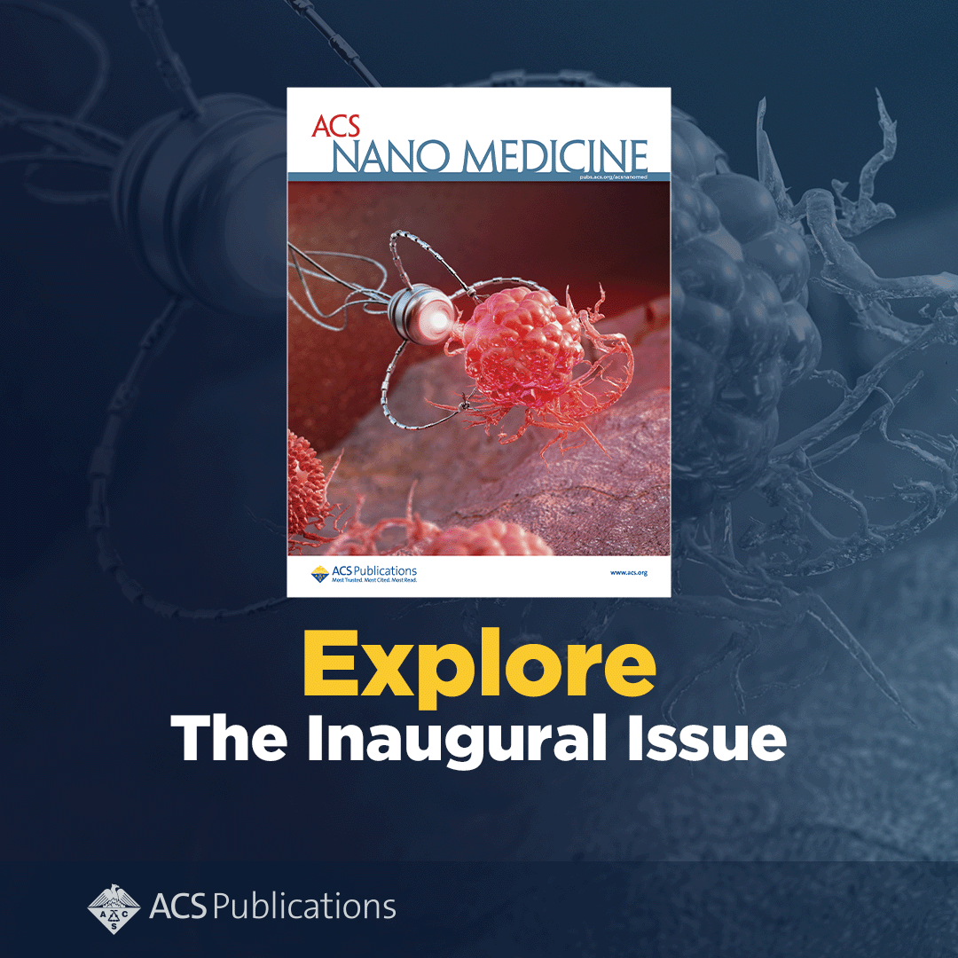 ACSPublications's tweet photo. The inaugural issue of ACS Nano Medicine has published! Curated by Editor-in-Chief, Dipanjan Pan, the first edition explores cutting-edge nanotech innovations in healthcare.

Explore the debut issue of ACS Nano Medicine, free to read throughout 2026: https://t.co/MRWgXgdUfD https://t.co/Y6ESVU5CIT