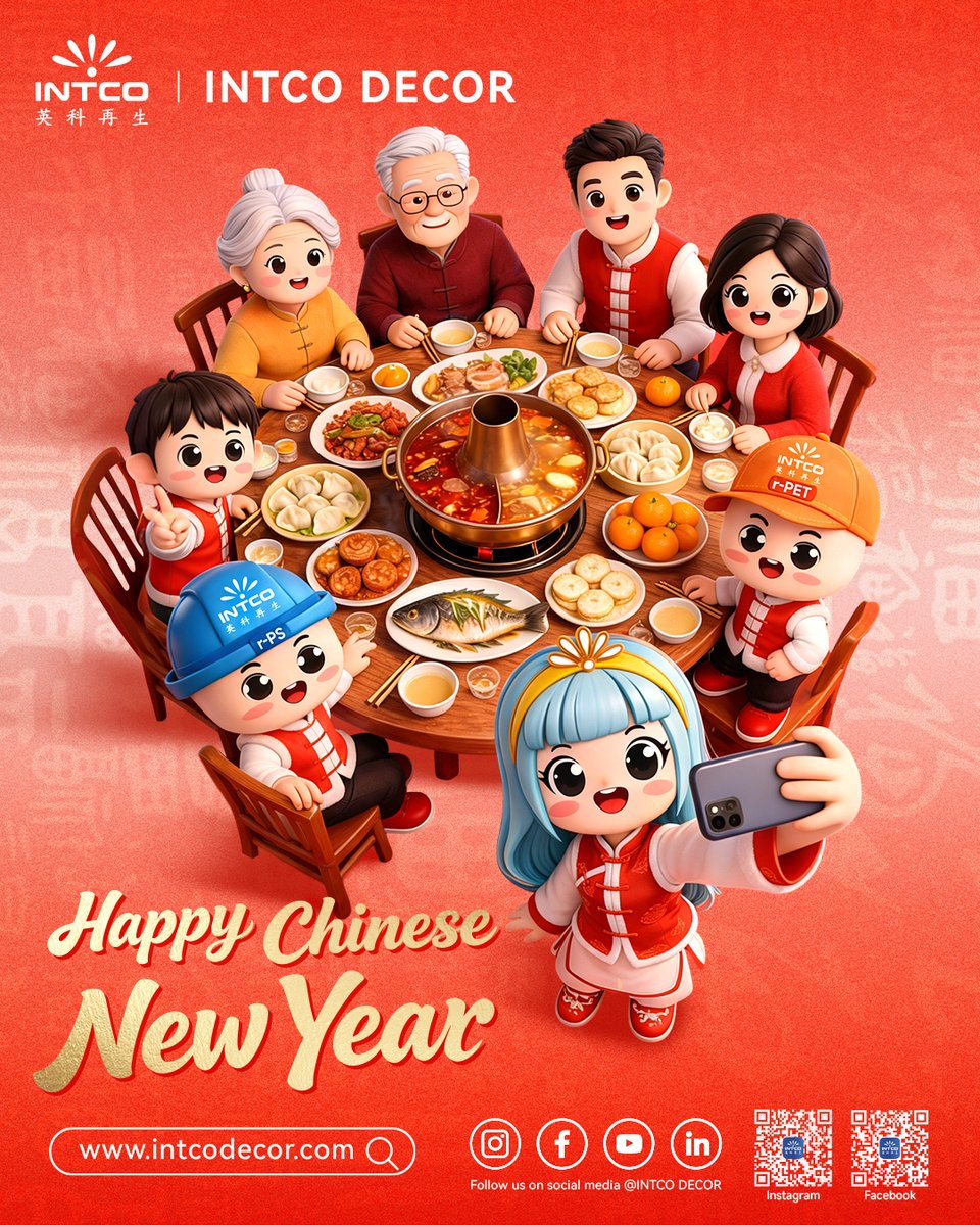 IntcoH72474's tweet image. Happy Chinese New Year! 🧧 
As we gallop into the Year of the Horse, we want to say a huge thank you to our incredible clients. Your trust moves us forward. Wishing you a prosperous and successful year ahead! 🐎✨
#intcodecor #happychinesenewyear #CNY #growtogether