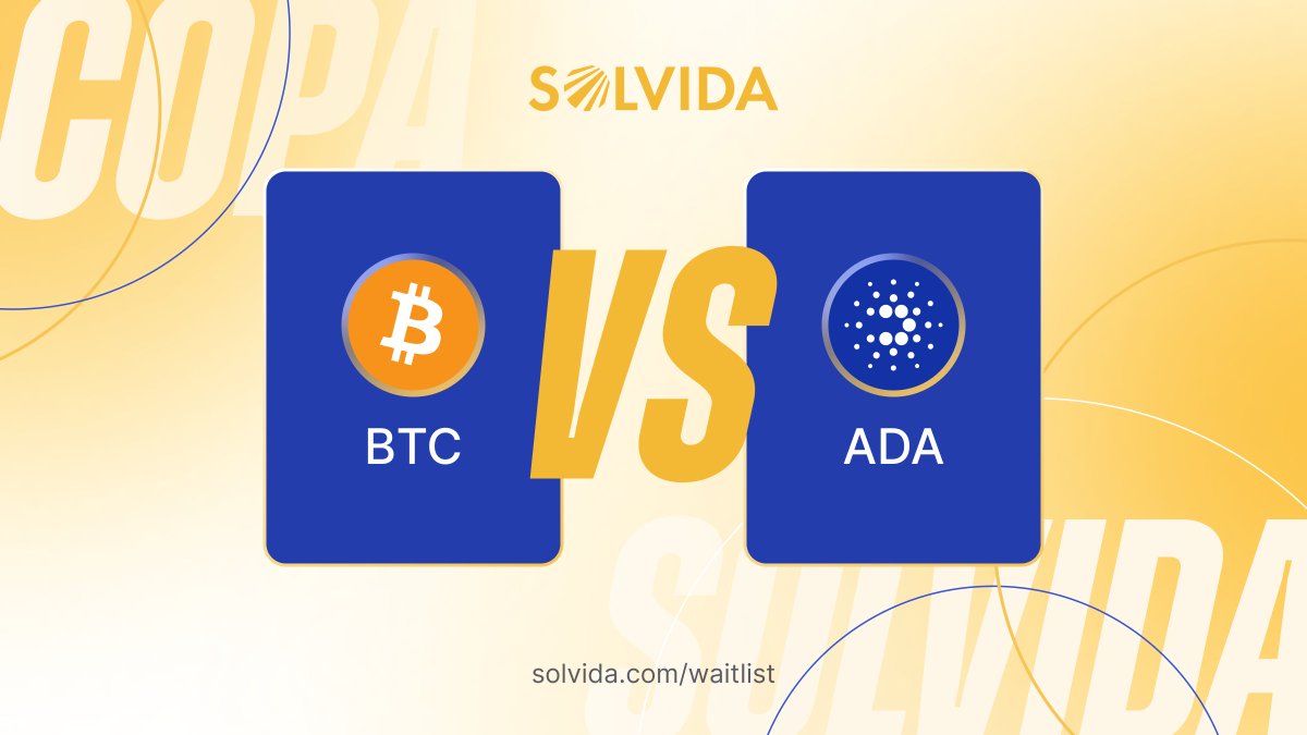 Solvida_Crypto's tweet photo. Abrimos la #CopaSolvida con un clásico de clásicos.
🟧 $BTC: El rey indiscutible, el oro digital.
🟦 $ADA: La comunidad más leal, la ciencia y el "peer-review".
¿Quién manda en Colombia? ¿La historia o la evolución?
Tu voto decide quién pasa. 👇
#Solvida https://t.co/ENB2fhEpAy