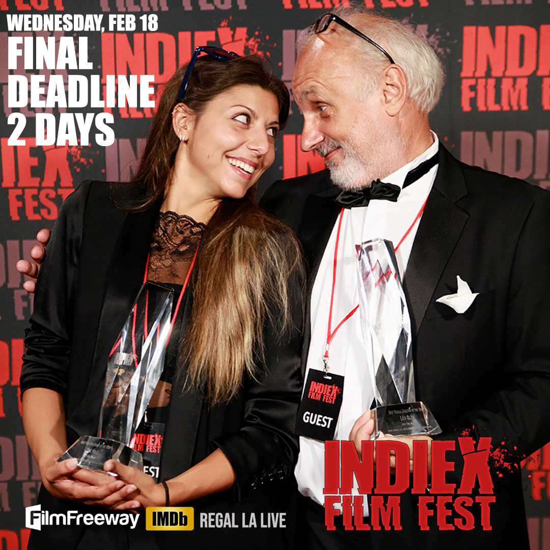IndieXFest's tweet photo. Final deadline this Wednesday 18.
Submissions https://t.co/IvbI3bxEkk
#IndieXFilmFest #IndieX #MarchDeadline #FinalDeadline #SubmitNow #FilmFestival #ShortFilm #IndependentFilm #Filmmakers #FilmFreeway #GlobalCinema https://t.co/aIUFXTnzbT