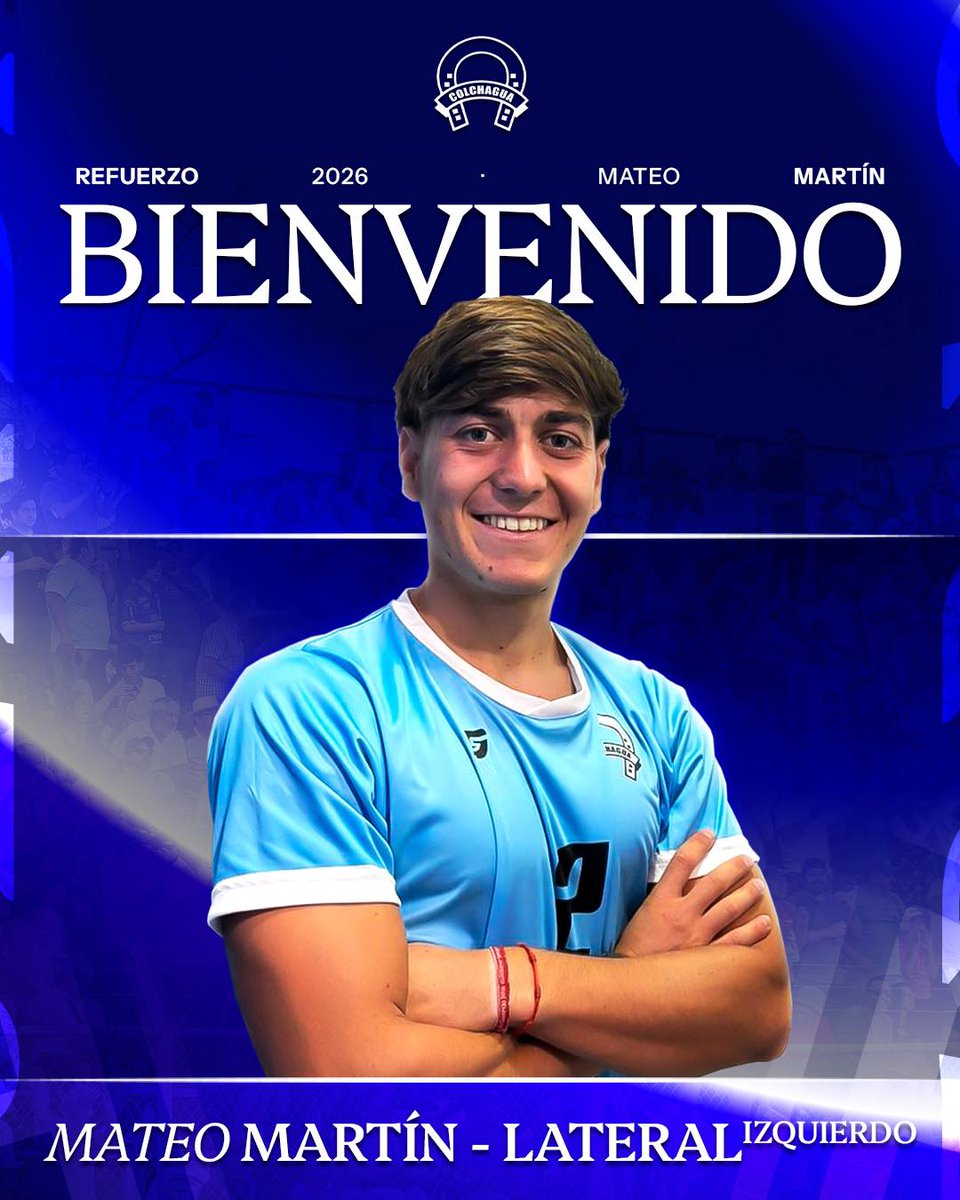 #MercadoAXEM 🇨🇱
Los defensores Carlos Rodríguez (ex <a href="/DPMChile/">Deportes Puerto Montt</a>) y Mateo Martín (ex <a href="/CDPalestinoSADP/">Club Deportivo Palestino</a>) son refuerzos de <a href="/colchaguacd/">Colchagua CD</a>