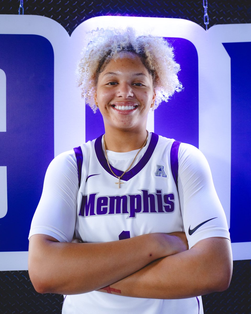 MemphisWBB's tweet photo. Purple for Pat 💜

Our We Back Pat game is tomorrow night at 7 pm ‼️ https://t.co/tQ2mbpb4gb