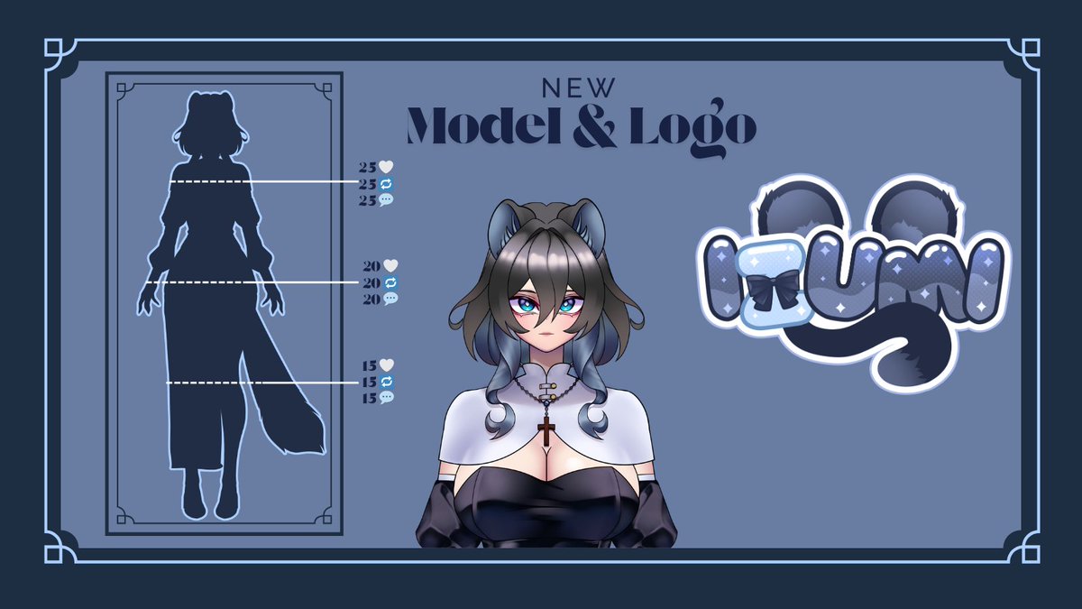 𐔌 . ⋮ 𝙽𝚎𝚠 𝙼𝚘𝚍𝚎𝚕 &amp; 𝙻𝚘𝚐𝚘 .ᐟ ֹ₊꒱ 
˙꒷🫐˙ ¡Primera meta completada y en menos de una hora! Vamos con la segunda meta
⋆.𐙚 ̊  📷 ˙ 𝙼𝚘𝚍𝚎𝚕 𝙰𝚛𝚝 &amp; 𝚁𝚒𝚐𝚐𝚒𝚗𝚐: <a href="/ChincheDecoyArt/">Chinche_DecoyArt || Comisiónes CERRADAS ||</a> 
⋆.𐙚 ̊  📷 ˙ 𝙻𝚘𝚐𝚘 𝙰𝚛𝚝: <a href="/JeniharaTw/">Jenihara | Logos and more🌸</a>

#VtuberReveal #vtuber強運王2026