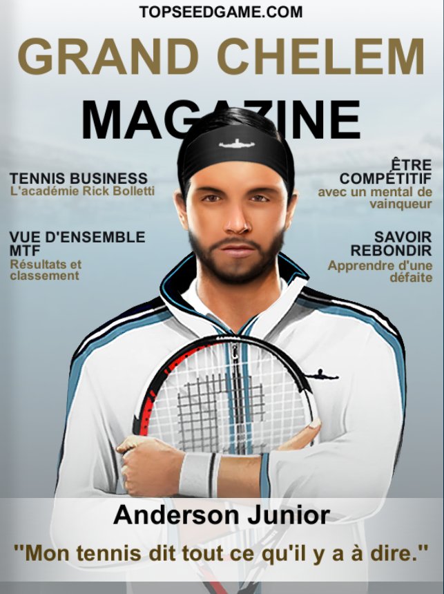 PhambuAnderson's tweet photo. Télécharge TOP SEED - Tennis Manager, le numéro 1 des jeux de tennis au MONDE !
Et c'est gratuit !
https://t.co/xcL2F9rDqo https://t.co/X16UNtAGhw