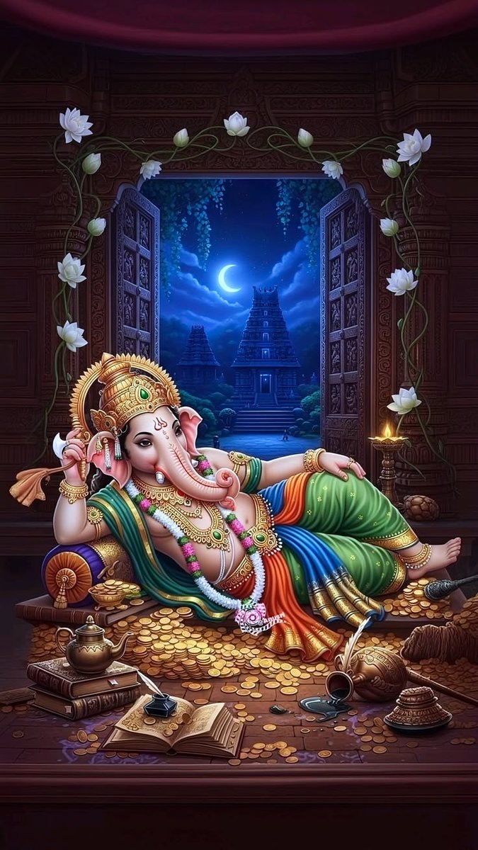 प्रातः कालीन प्रथम पूज्य मंगल मूर्ति श्री गणेश जी महाराज के अद्भुत अलौकिक दिव्य दर्शन कीजिए।

जय श्री गणेश 🙏

Have a nice day and good morning ji everyone