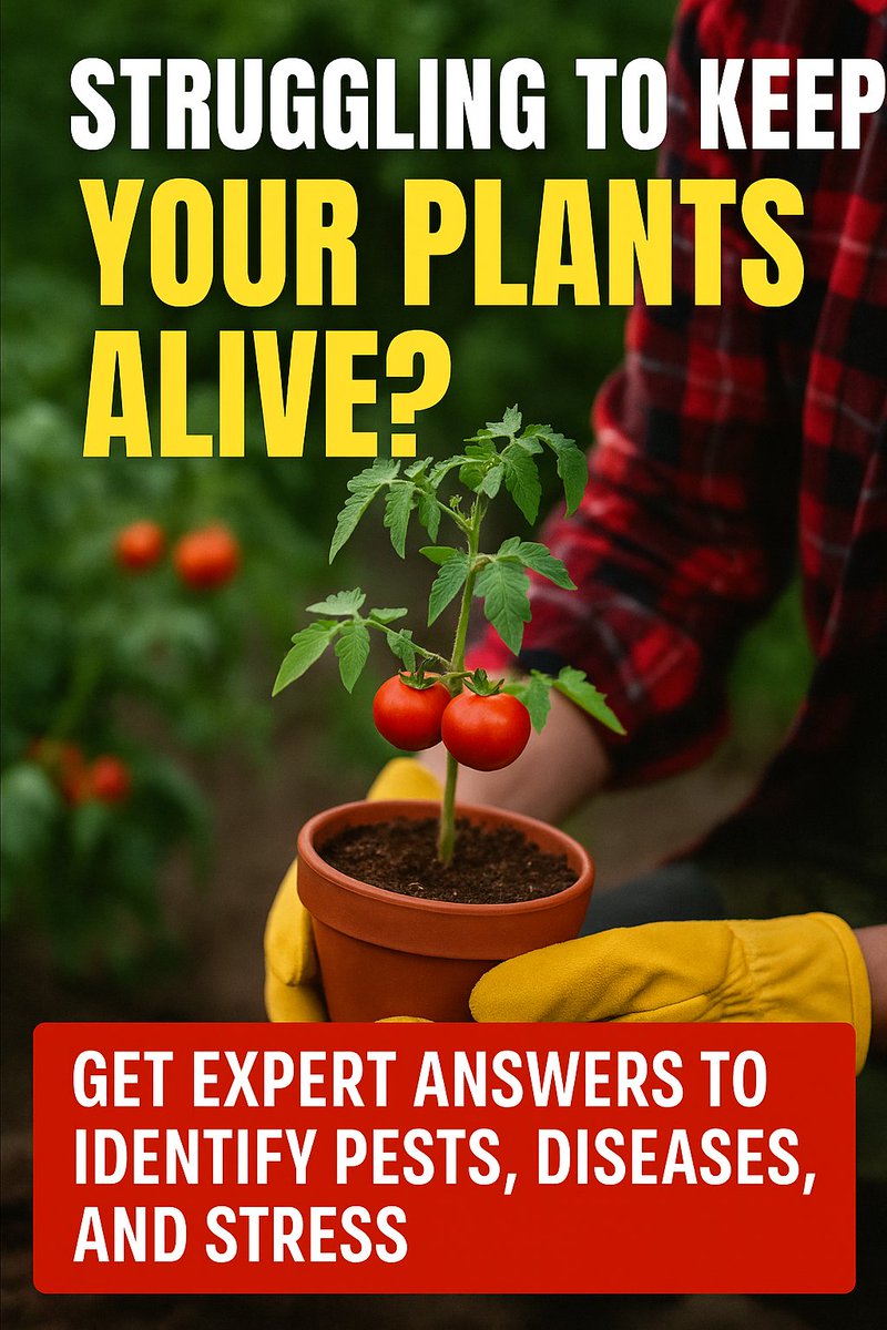 Get expert answers in this 34-page guide to identify pests, diseases, and stress before they wipe out your garden.

gardenproblemsolver-v3y.plannerpack.co

#GardenRescue #VegetableGarden #OrganicGardening #GardeningTips #GardenHacks #GrowYourOwnFood