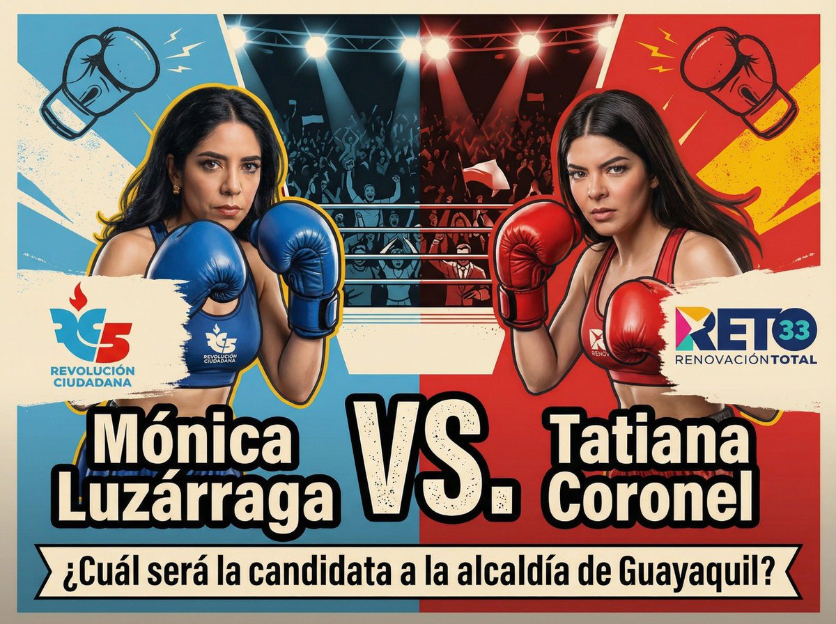 Pelea de inválidas🥊

Mónica Luzárraga, una borrega adoctrinada al prófugo por la RC y Tatiana Coronel, la inútil sumisa al gasolinero por RETO. 

Ambas peleándose por ese puesto a la Alcaldía mientras Guayaquil está en llamas.