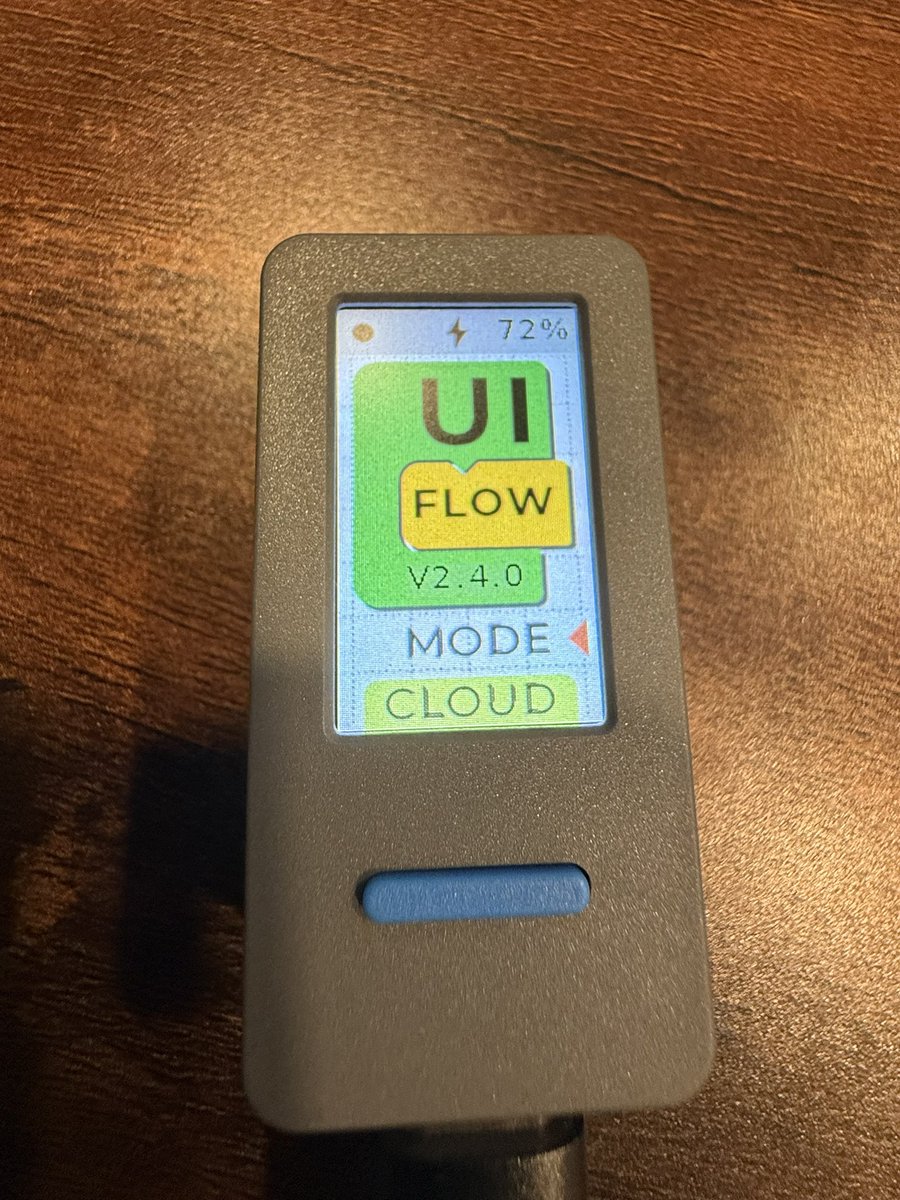 EnemyofGLaDOS's tweet photo. Stick S3 showed up today! Been a minute since I’ve tinkered with a little gadget. Excited to mess around with this thing. 

#M5Stack #StickS3 https://t.co/b7YMWawyM1
