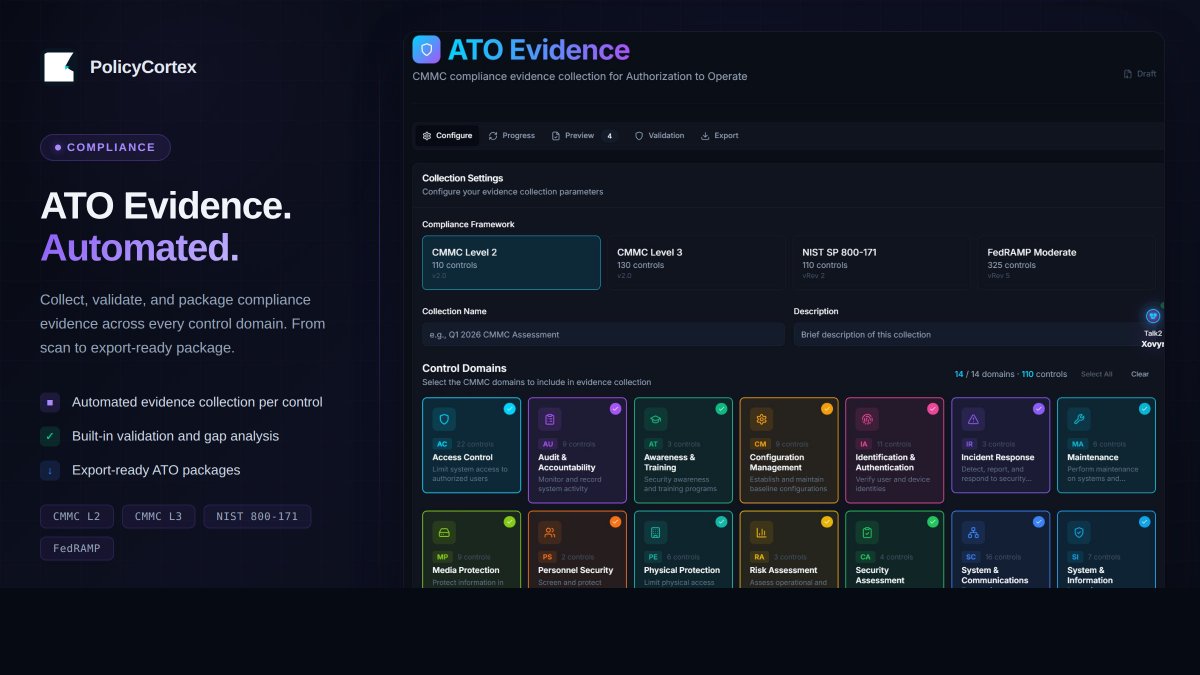 policycortex's tweet photo. What it replaces: fragmented dashboards, manual evidence collection, spreadsheet compliance tracking, and the six-figure consulting bills that come with all of it.
What it does: you talk to it, it acts. https://t.co/jieyI3c7op