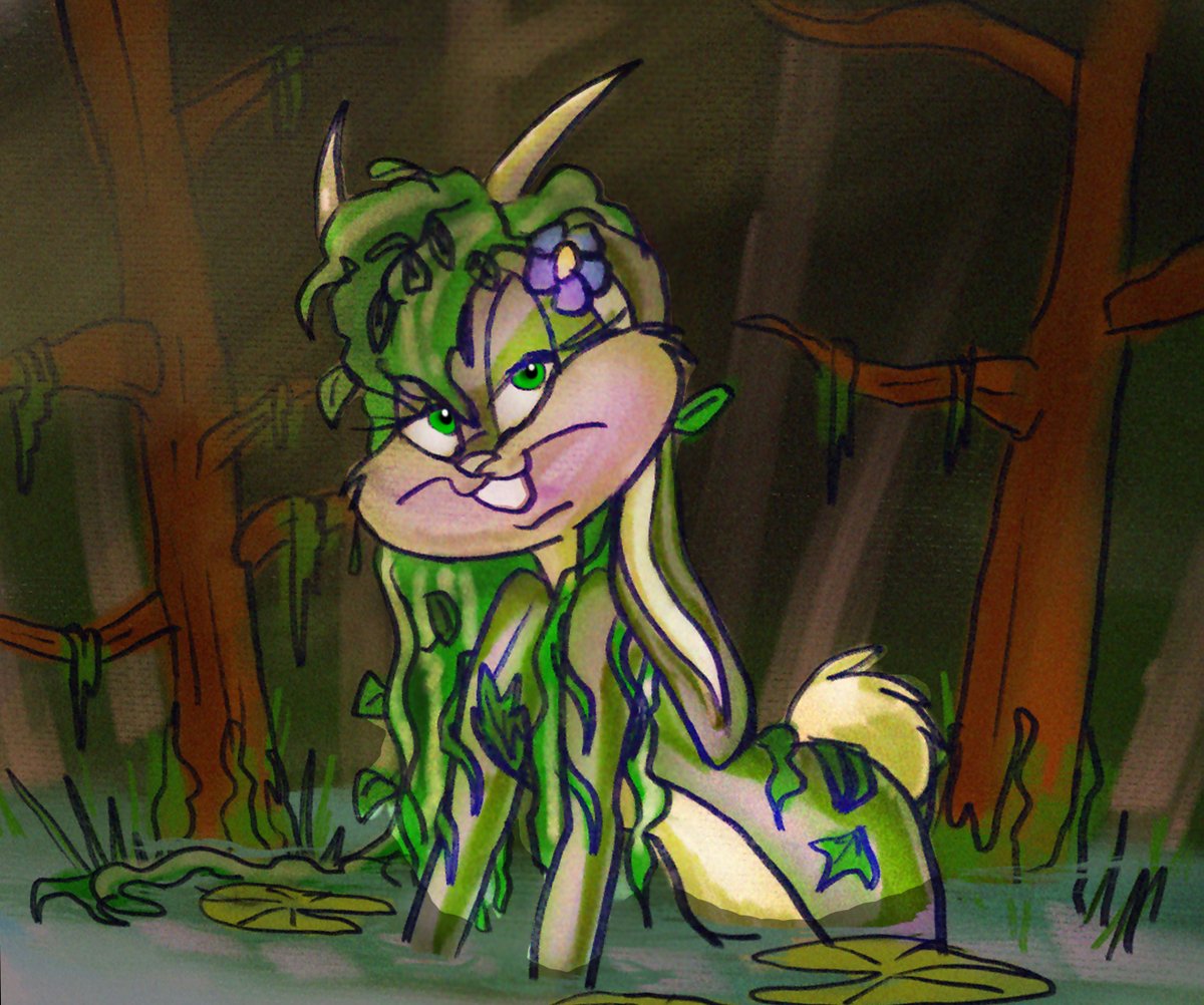 LOL dude wtf is this I don't even know. I just wanted to practice using other brushes and colors on sketchbook. I don't know... it's... a thing.