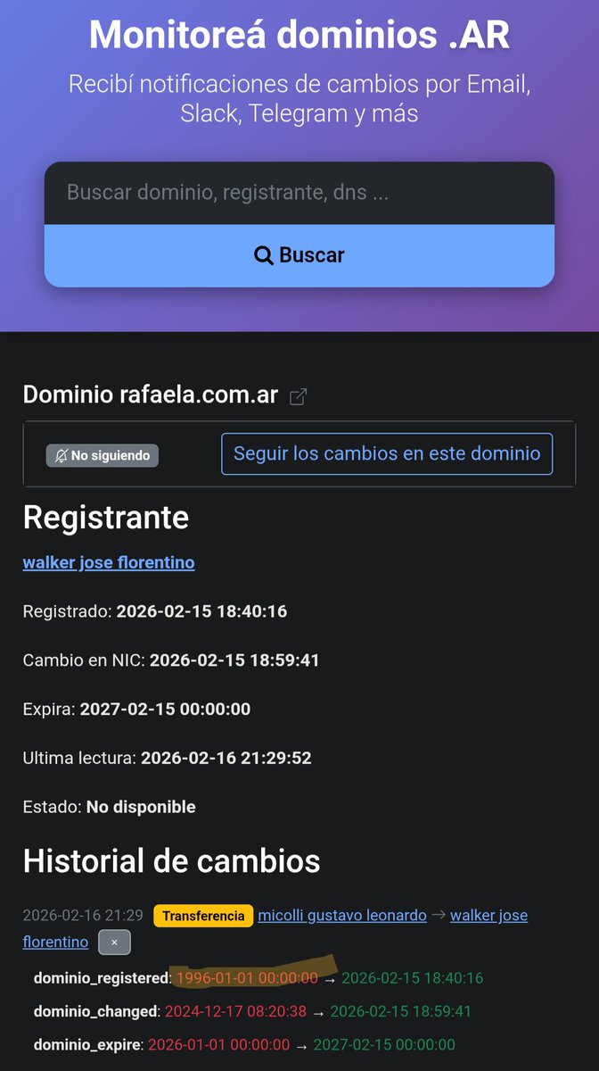 Cayó uno de los incunables.
Después de 30 años se olvidaron de renovar rafaela,com,ar