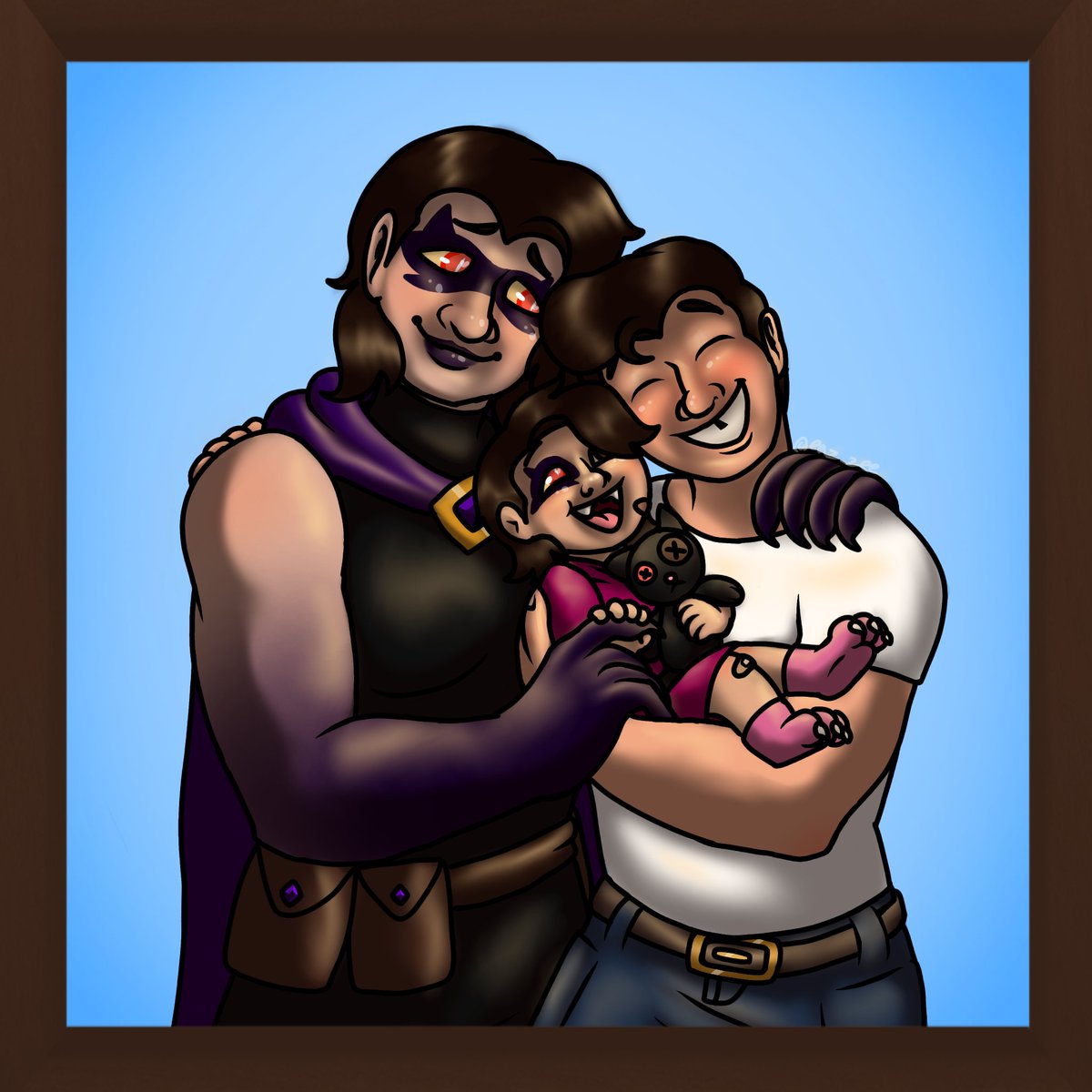 [A lovely family portrait.]