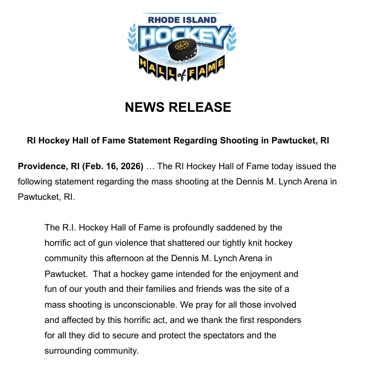 RI Hockey Hall of Fame tweet media