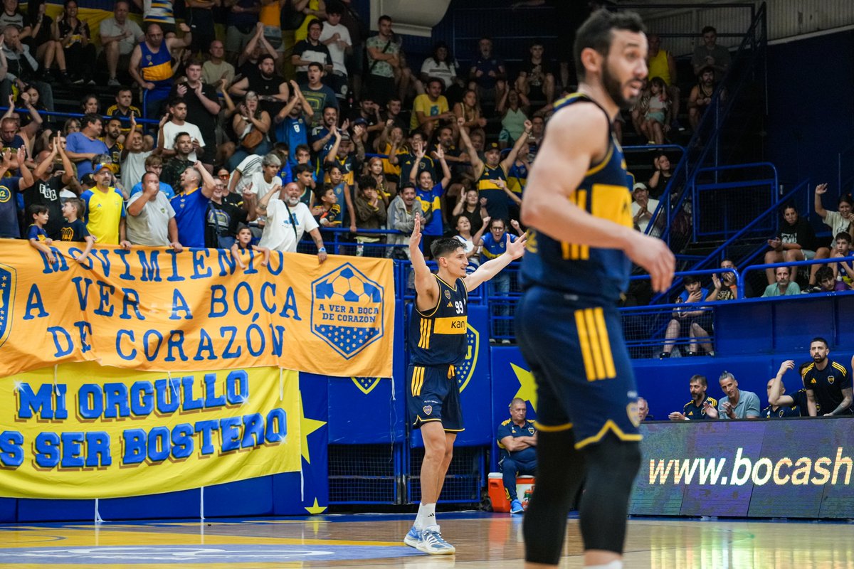 🔚 ¡𝗙𝗜𝗡𝗔𝗟 𝗗𝗘𝗟 𝗣𝗔𝗥𝗧𝗜𝗗𝗢! 🏀

#Boca 81 - Olímpico (LB) 77

¡Tremendo triunfo en casa!

#DaleBoca 🔵🟡🔵
#LaLigaNacional
