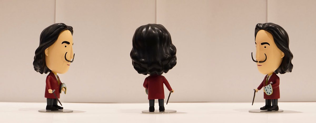 【らいだー】諸橋近代美術館　ひげべこ　タキシード