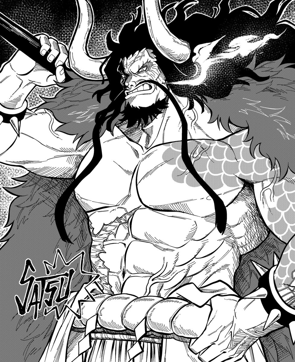 Kaido comms for my beloved <a href="/stjarnskrik/">Musashi 🐊</a> 🐲♥️
#ONEPIECE
