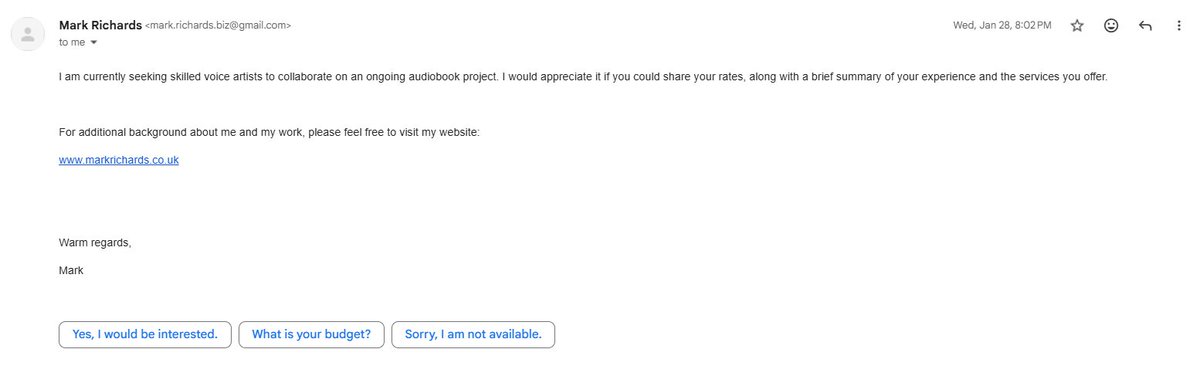 VOICE ACTORS!!!
WE GOT A 🚨 SCAM ALERT

scammers pose as authors offering audiobook work seems legit until payment then they ask YOU to pay $200 via sketchy banking site to "receive" payment.

they impersonate real people &amp; waste your time with fake work. stay safe y'all