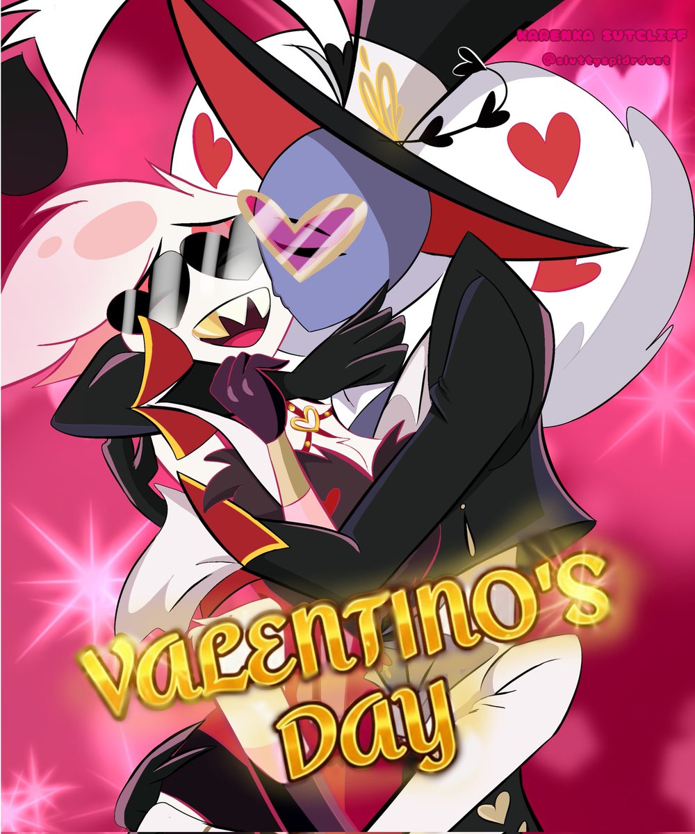 A little late, but hey, every day is Valentino's day 💖💝🦋🕷️

#Valangel
#HazbinHotelValentino
#hazbinhotelangeldust
#hazbinhotelfanart