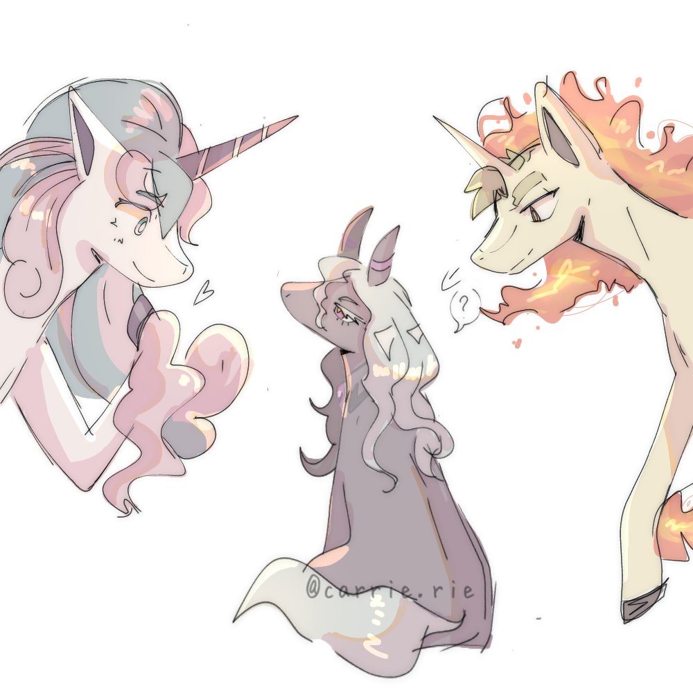 Happy Chinese New year all!!!
恭喜发财🏮🎆
Enjoy this CNY art from 2024 and since this year is the year of the horse Soo... There you go!
Amethio Zirc Onia as Rapidash and Spectrier🐎🔥
#anipoke