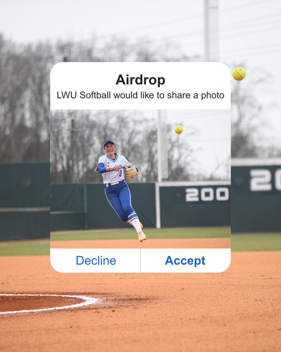 LWU Softball tweet media