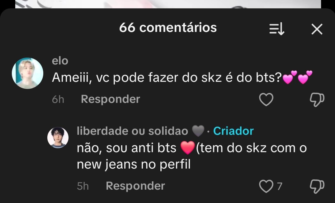 Não, sou anti bts ❤️