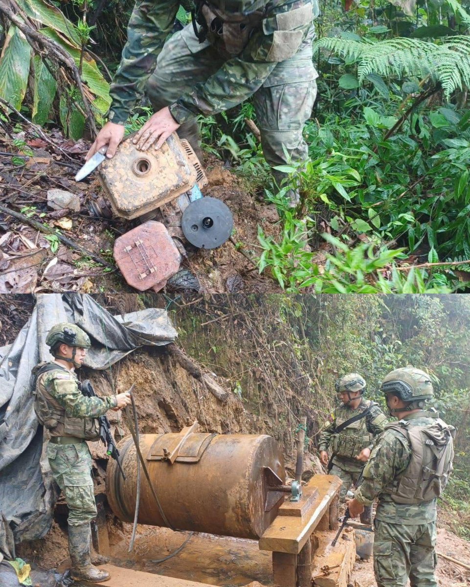 ¡FUERZAS ARMADAS ATACA ECONOMÍA ILEGAL: DESMANTELAN ESTRUCTURA DE MINERÍA ILEGAL EN IMBABURA! 

➡️ Las <a href="/FFAAECUADOR/">Fuerzas Armadas del Ecuador</a> ejecutaron una operación militar que dejó una afectación económica aproximada de USD 15.500 a estructuras vinculadas a la minería ilegal y a Grupos Irregulares