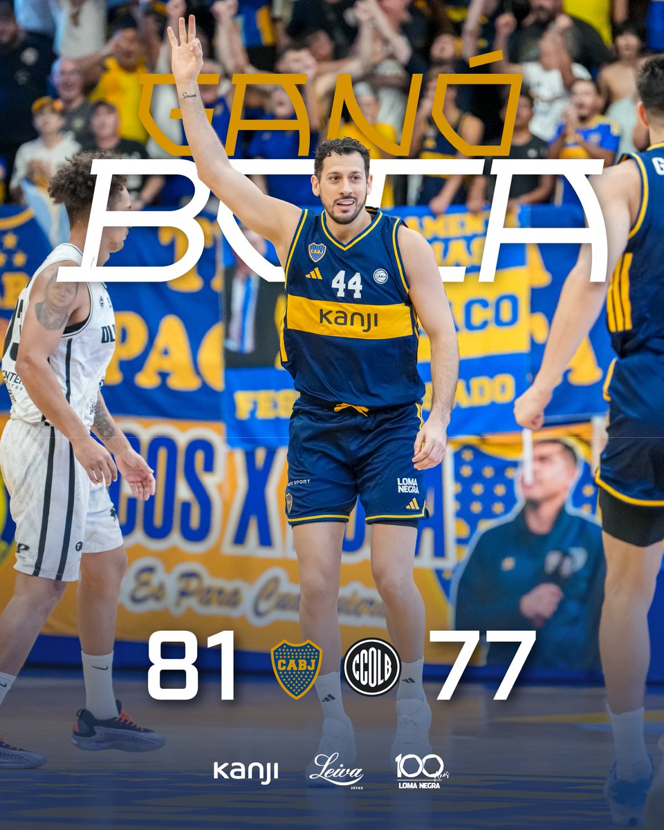 ¡GANÓ #BOCA! 💪

Gran tarea colectiva para conseguir la victoria por 81-77 frente a <a href="/OlimpicoLB/">Ciclista Olímpico La Banda</a>. ¡La Bombonerita una fiesta de principio a fin, xeneizes! 👏 
 
#DaleBoca 🔵🟡🔵
#LaLigaNacional 🏀