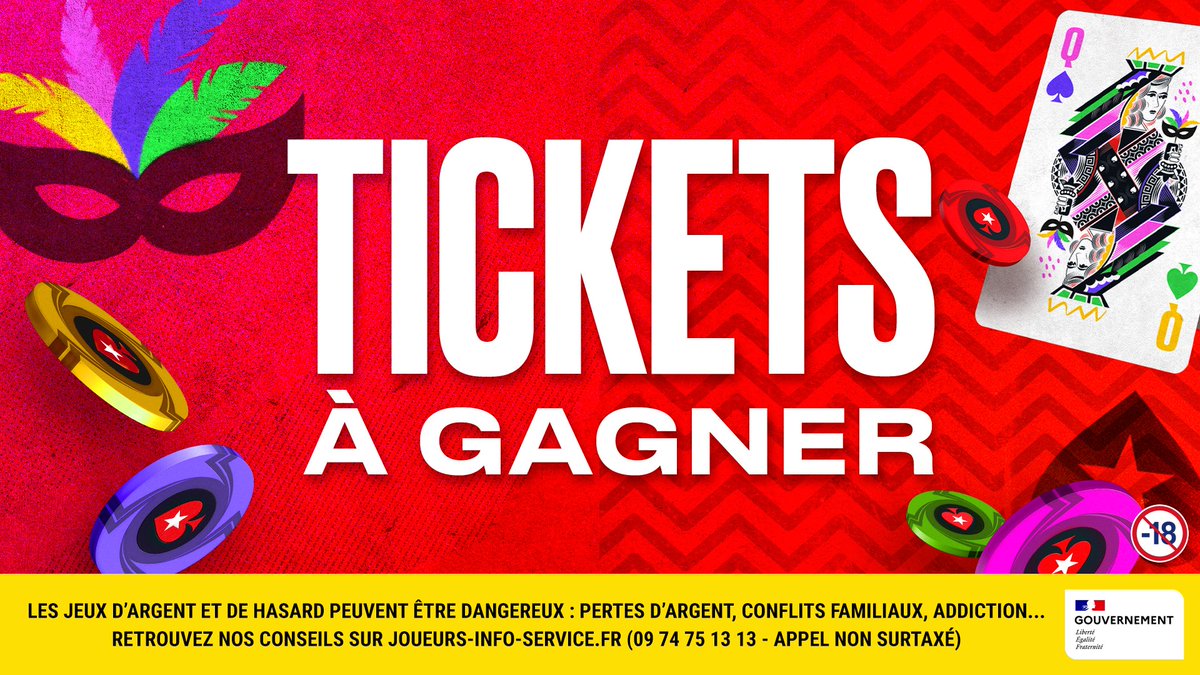 🎭 Les #CarnavalSeries débarquent ce week-end.

Pour l’occasion, 15 tickets à 10 € sont à gagner.

💬 Indiquez votre [StarsID] + #secondbar en commentaire pour participer 👇

⏰ Fin du concours : 18 février à 23h59.
🔗 Règlement : psta.rs/Jeux_Concours_X