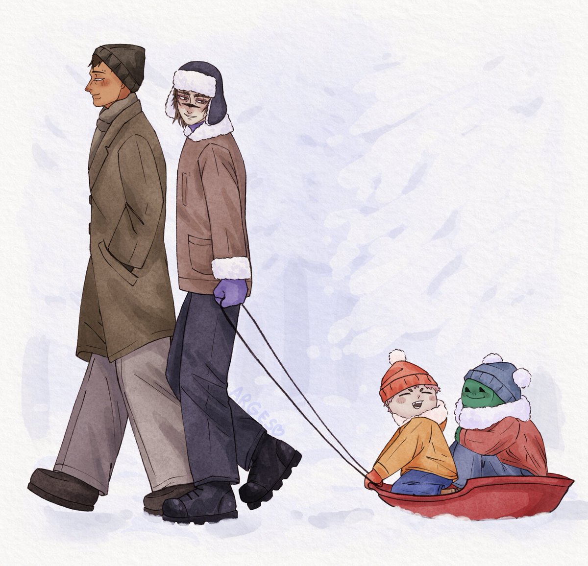 ❄🛷

#choso (and brothers yay💜)