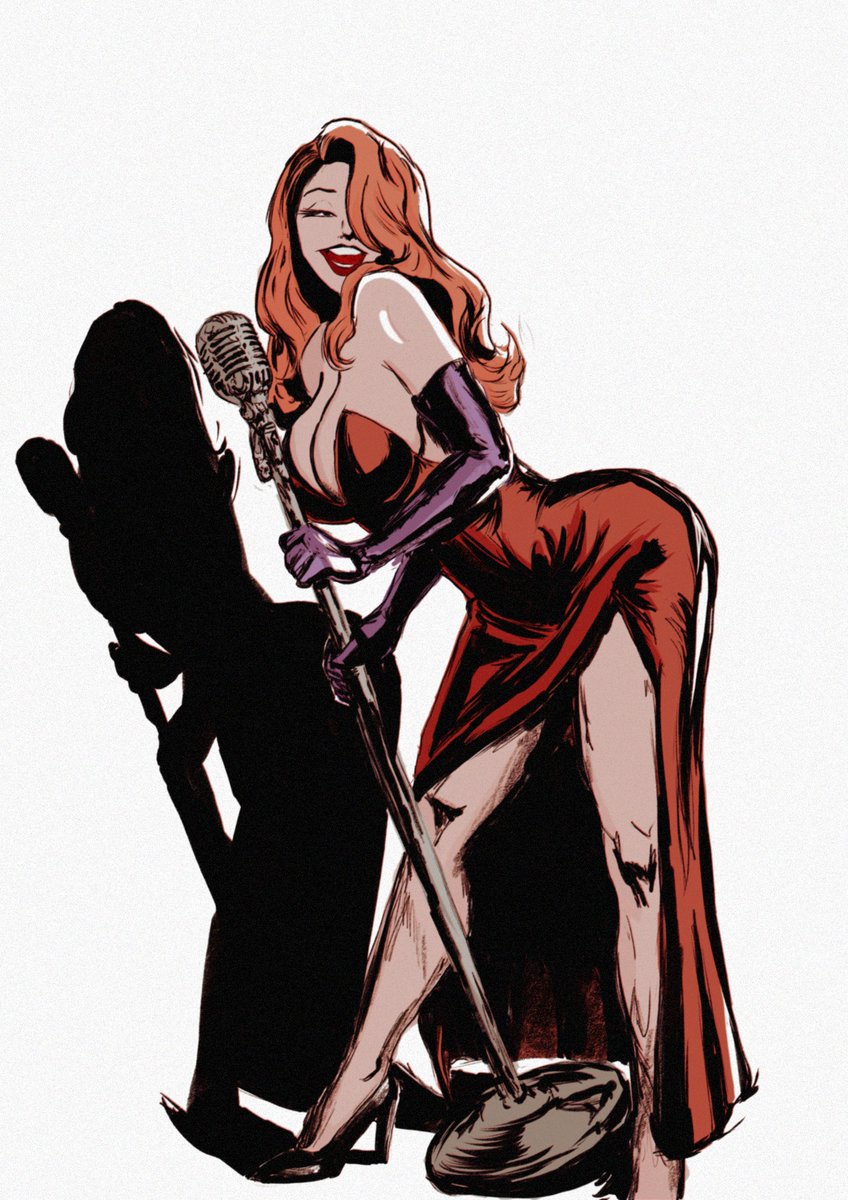 Jessica Rabbit🐰🐰🐰
Pose inspired by: <a href="/JennaLynnMeowri/">meowri</a>