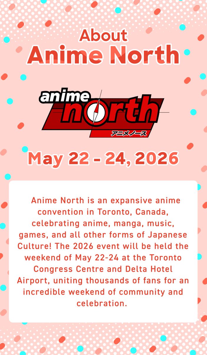 IRIAM Booth Flyer Feature: Anime North 🇨🇦

One of Canada's largest conventions!

Get featured on exclusive flyers at the IRIAM booth! 📣 Your chance to shine at Anime North 2026.

Check the app for details! 👀