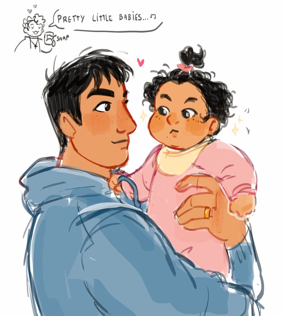 Shane holding baby 🐥 

#hollanov #heatedrivalry #fankid