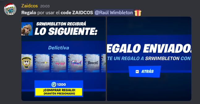 Otrooo!!! Tercer regalo enviado 🎁✨