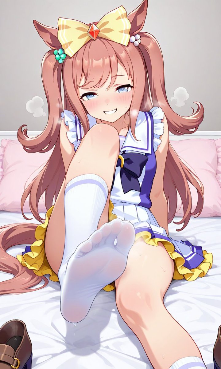 8時だョ!全員あんよー！
脚フェチは「あんよ」って書いていってね⸒⸒👣⸒
アグネスデジタル / Agnes Digital
#ウマ娘 
#今日のあんよ
Umamusume